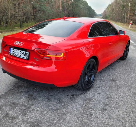 Audi A5 cena 60900 przebieg: 129000, rok produkcji 2014 z Bełchatów małe 106